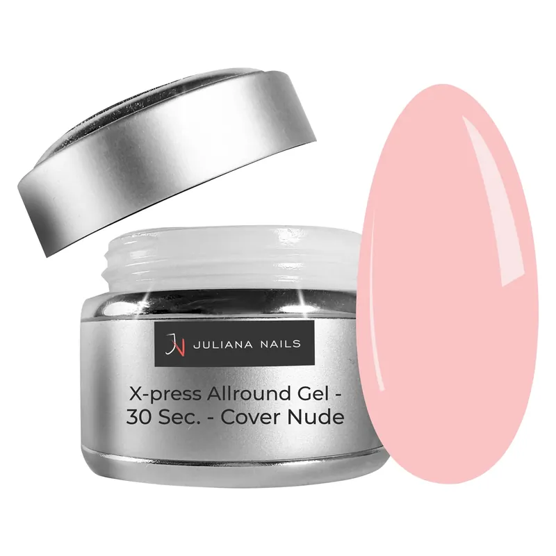 Direktkauf X-press Allround Gel - 30 Sec. - Cover Nude UV-Gel 15 g