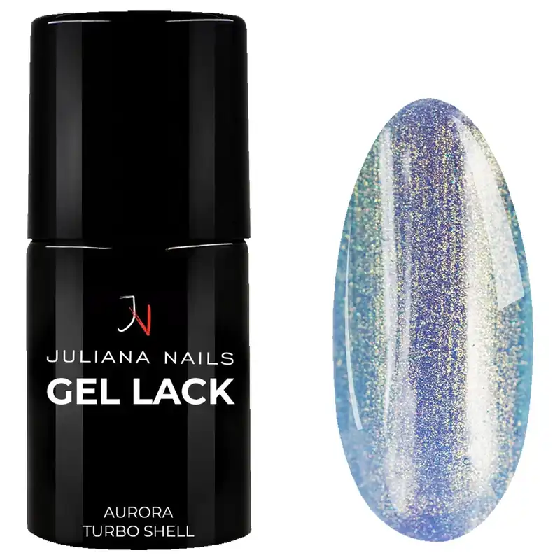 Angebot Gel Lack Aurora Turbo Shell UV Gel Lack 6 ml