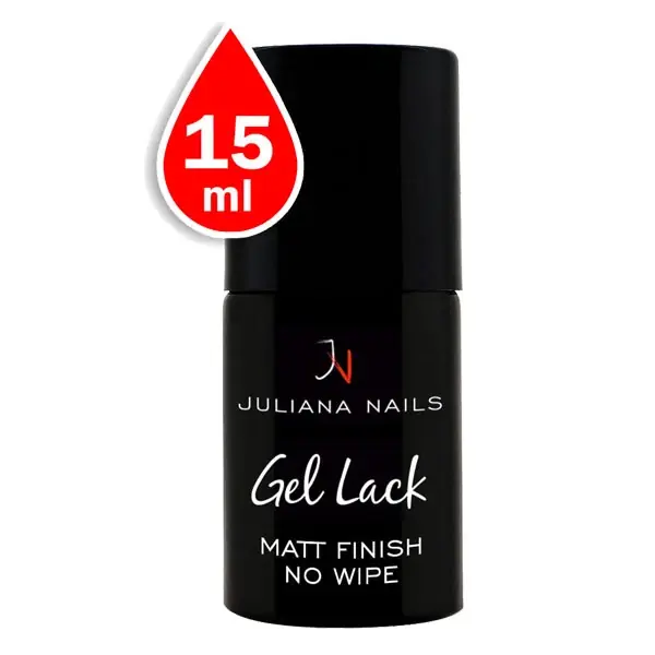 Gel Lack Matt Finish - No Wipe Versiegelung für Gelnägel 15 ml Knallerangebot