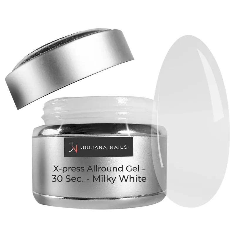 X-press Allround Gel - 30 Sec. - Milky White UV-Gel 15 g Meistverkauft