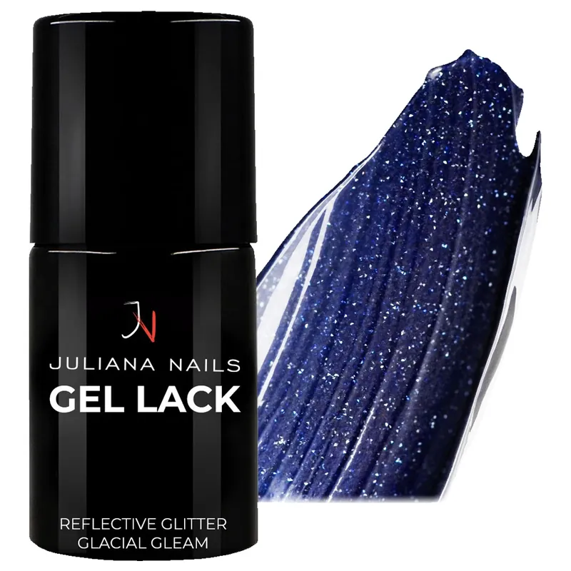 Sichere Zahlung Gel Lack Reflective Glitter Glacial Gleam UV Gel Lack 6 ml