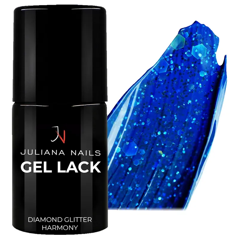 Gel Lack Diamond Glitter Harmony UV Gel Lack 6 ml Wochenendangebot