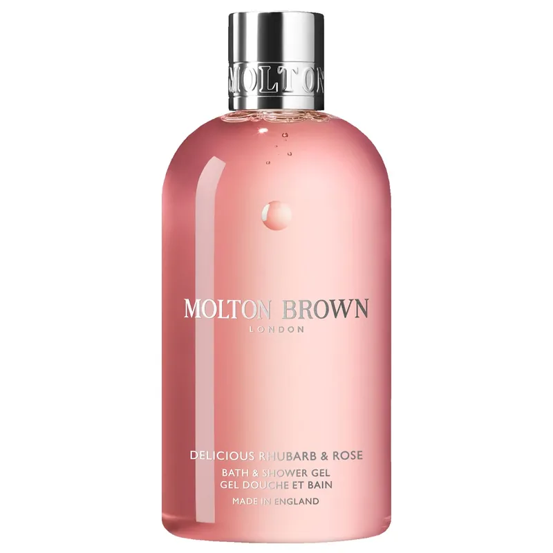 Delicious Rhubarb & Rose Bath & Shower Gel Duschgel 300 ml Geprüft