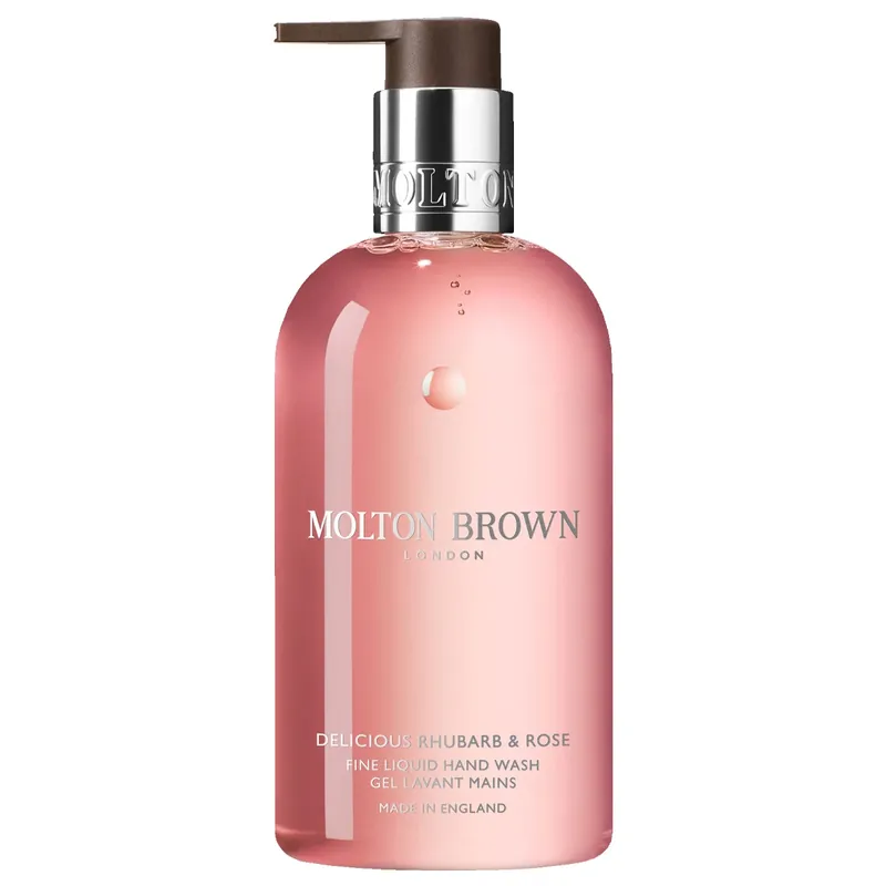 Garantierte Lieferung Delicious Rhubarb & Rose Fine Liquid Hand Wash Flüssigseife 300 ml