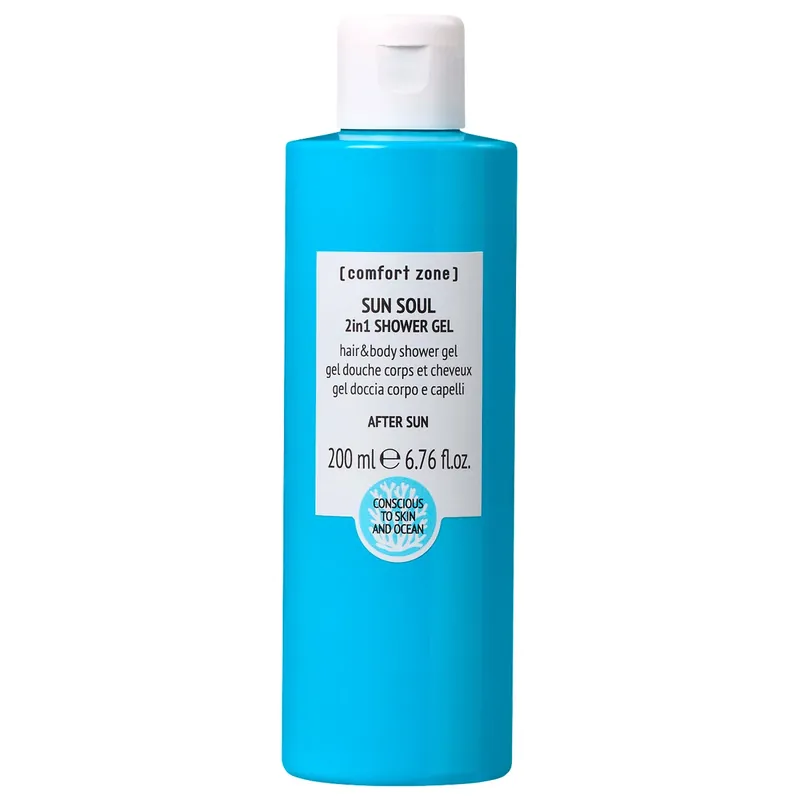 Finale Aktion SUN SOUL 2in1 Shower Gel 2in1 Shampoo und Duschgel 200 ml