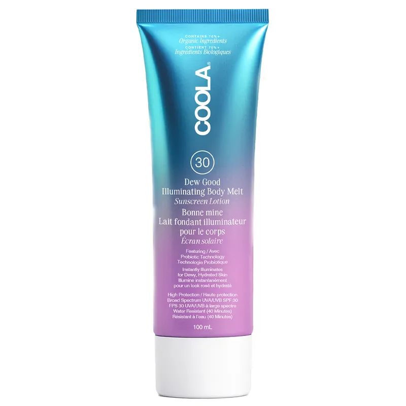 Dew Good Illuminating Body Melt SPF 30 Sun Lotion 100 ml Zertifiziert