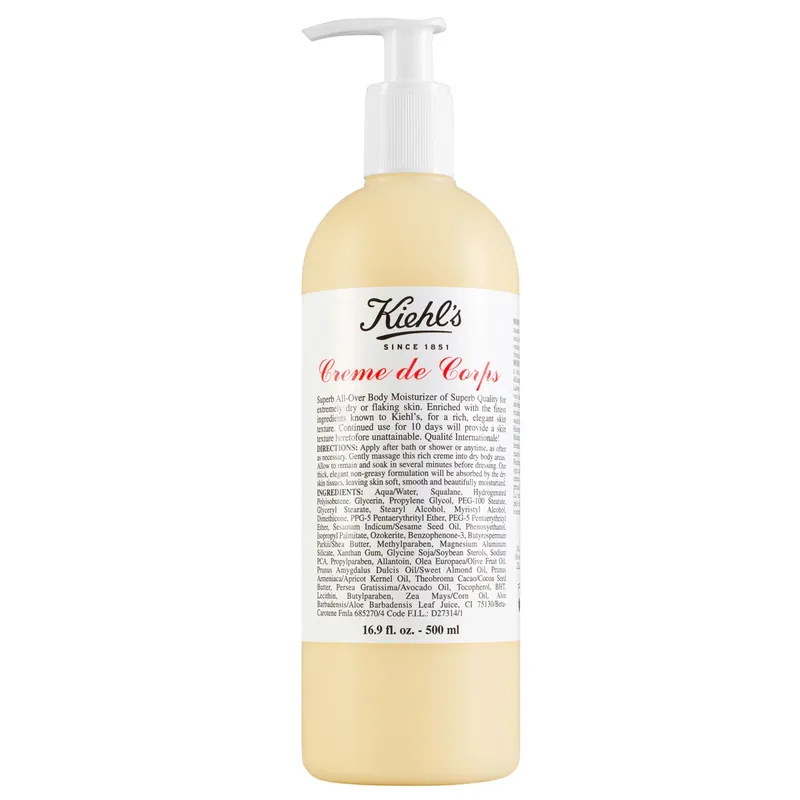 Neue Ware Creme de Corps with Pump Körpercreme 500 ml