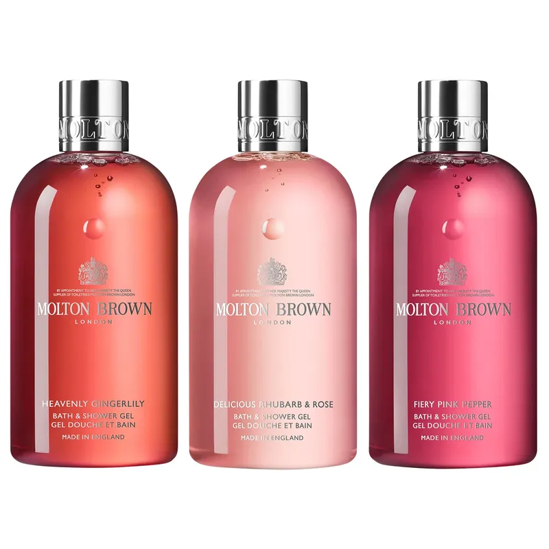 Aktuell Trio Floral Aromatic Bade- und Duschgel Vorteilsset Körperpflege Set 900 ml