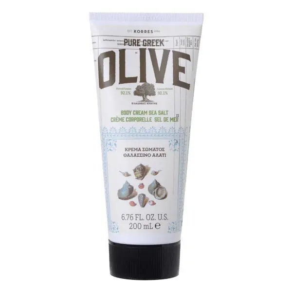 Neu Pure Greek Olive Sea Salt Body Cream Körpercreme 200 ml