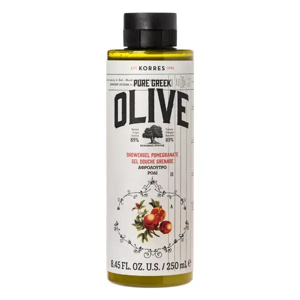 Pure Greek Olive Pomegranate Showergel Duschgel 250 ml Preiswert