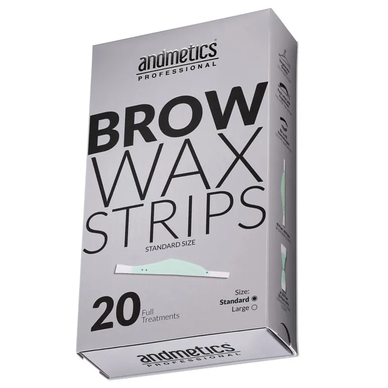 Brow Wax Strips Standard Augenbrauenwachs 20 Stück Letzte Chance
