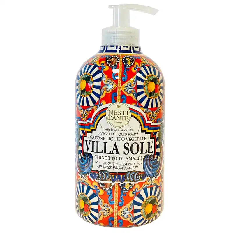 Schneller Versand Villa Sole Chinotto di Amalfi Soap Flüssigseife 500 ml