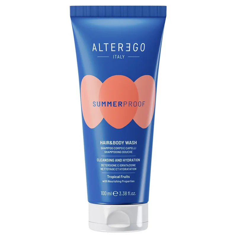 Geprüft SUMMERPROOF Hair & Body Wash 2in1 Shampoo und Duschgel 100 ml