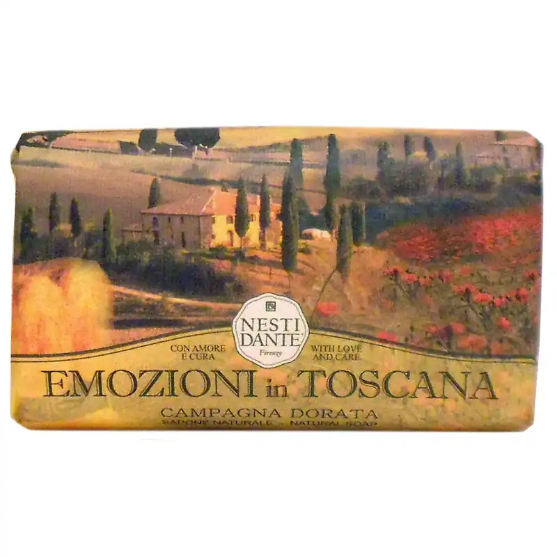Geprüft Emozione in Toscana Campagna Dorata Feste Seife 250 g