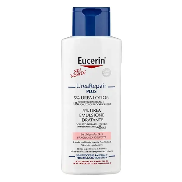 Solange Der Vorrat Reicht UreaRepair PLUS Lotion 5 % mit beruhigendem Duft Körperlotion 250 ml
