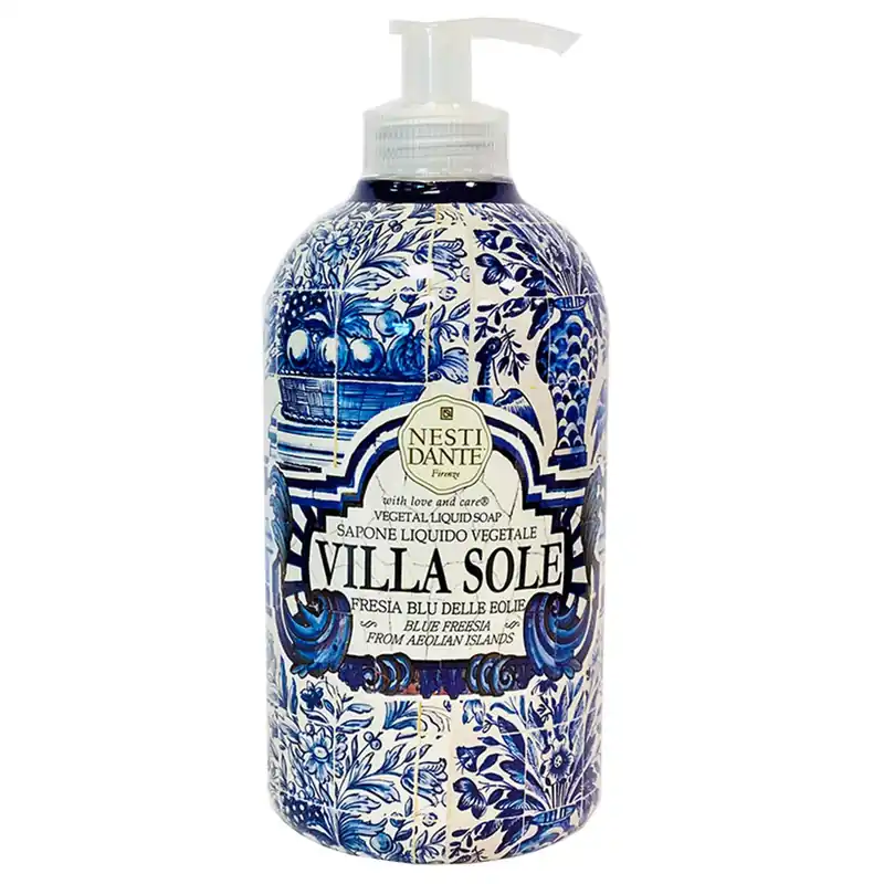 Villa Sole Fresia Blu Delle Eolie Soap Flüssigseife 500 ml Sonderaktion