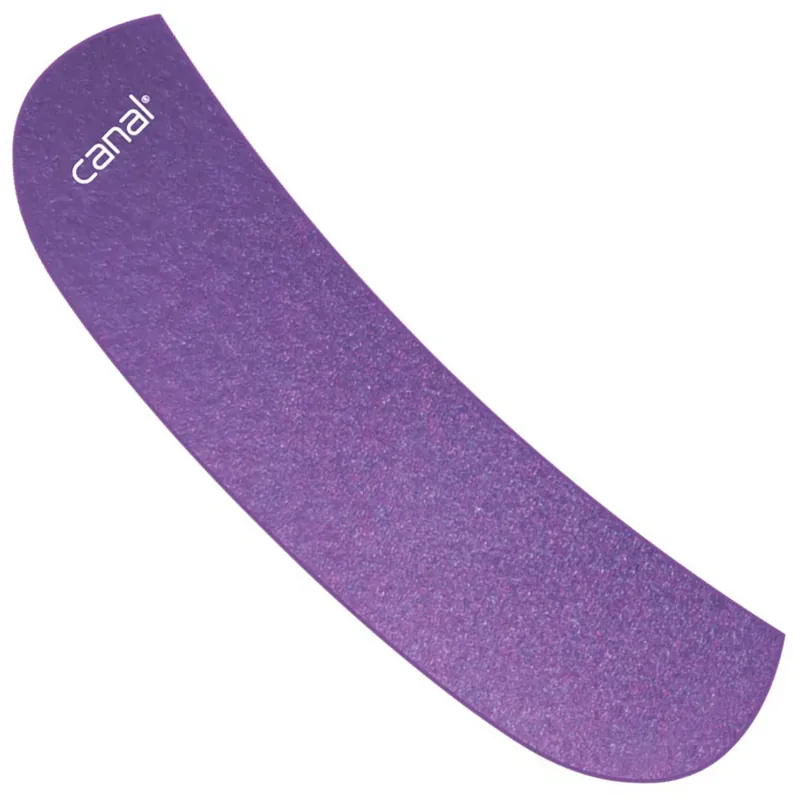 Glasnagelfeile gebogen 9 cm Nagelfeile Violett Schnäppchen