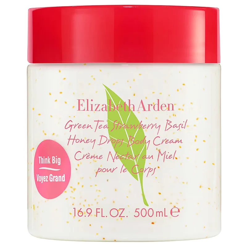 GREEN TEA Strawberry Basil Honey Drops Body Cream Körpercreme 500 ml Neu Im Sortiment