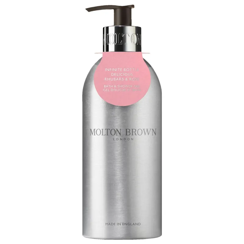 Delicious Rhubarb & Rose Infinite Bottle Bath & Shower Gel Wasch- & Duschgel 400 ml Neue Ware