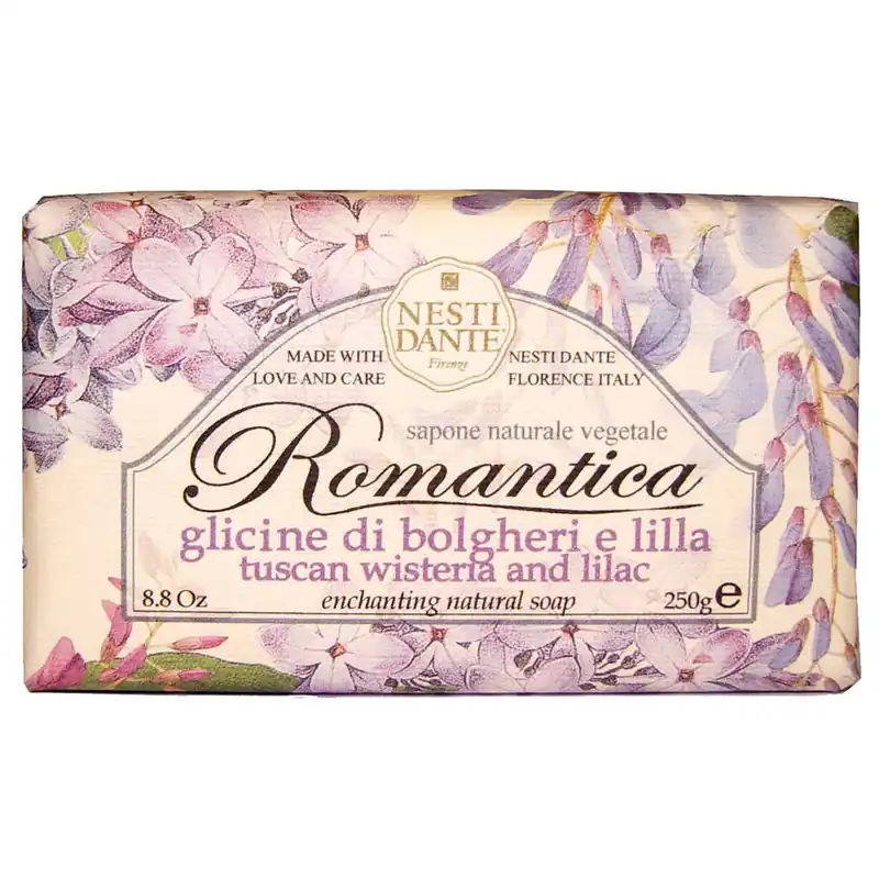 Nur Für Kurze Zeit Romantica Natural Soap Tuscan Wisteria & Lilac Feste Seife 250 g