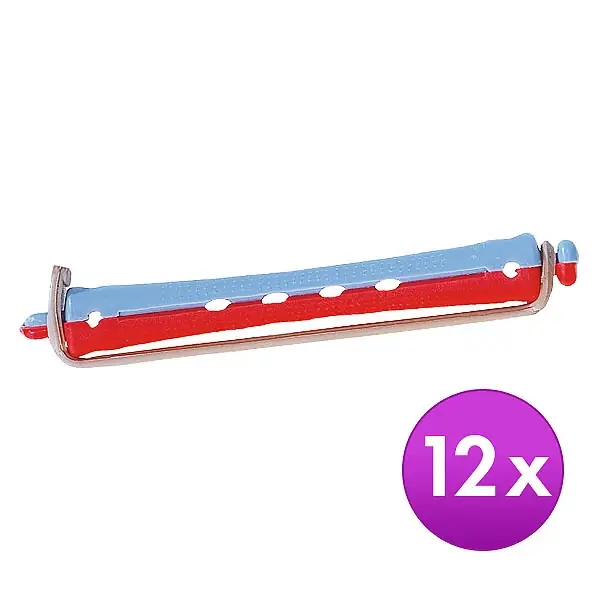 Heißes Angebot Profi Dauerwellwickler Dauerwellwickler Schwarz-Grau, Ø 16 mm, Pro Packung 12 Stück