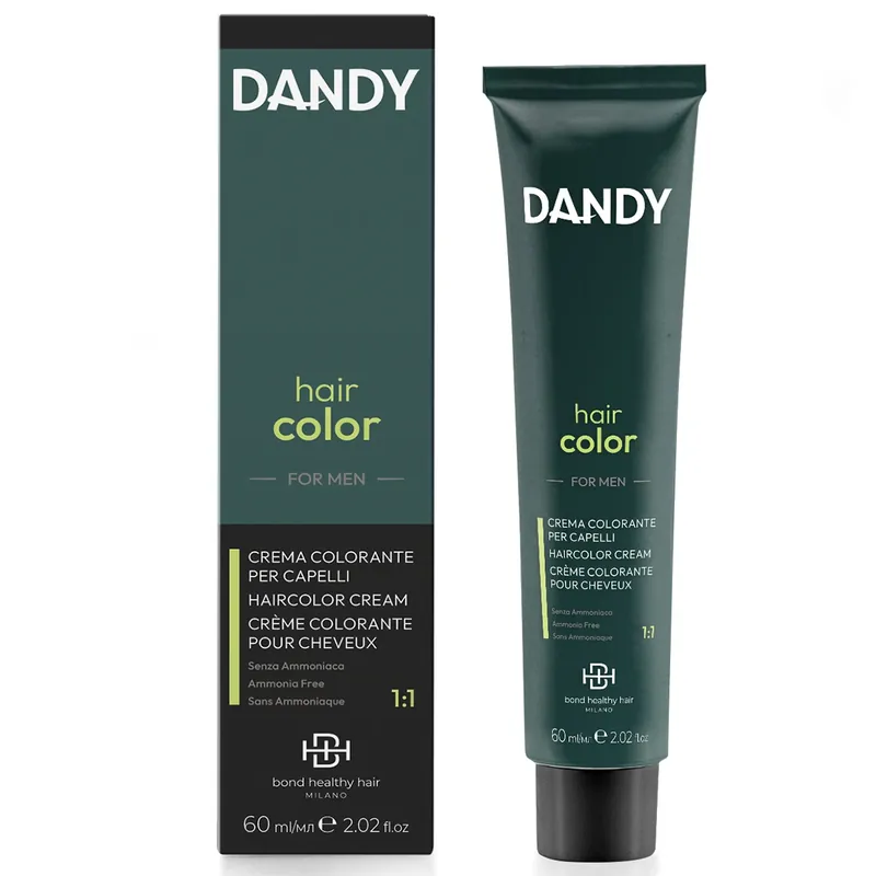 Highlight Men Hair Color Haarfarbe 2 Schwarzbraun 60 ml