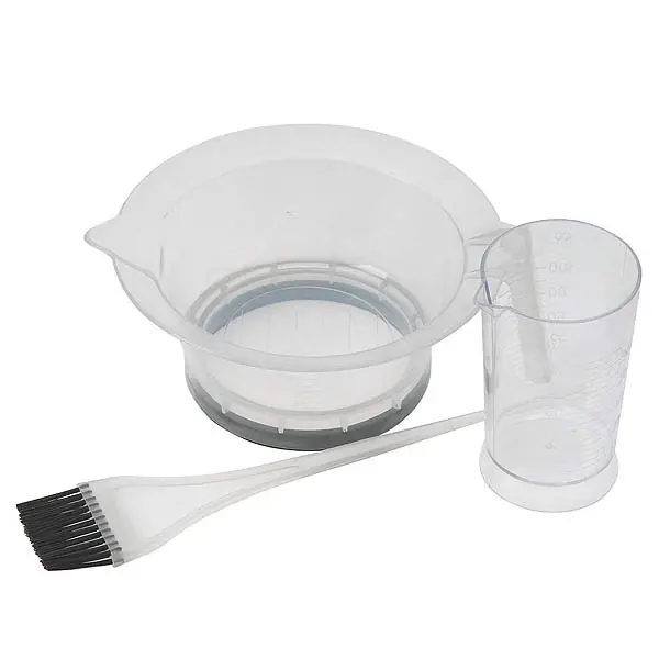 Beliebt Färbe-Zubehör-Set Färbeschale Transparent