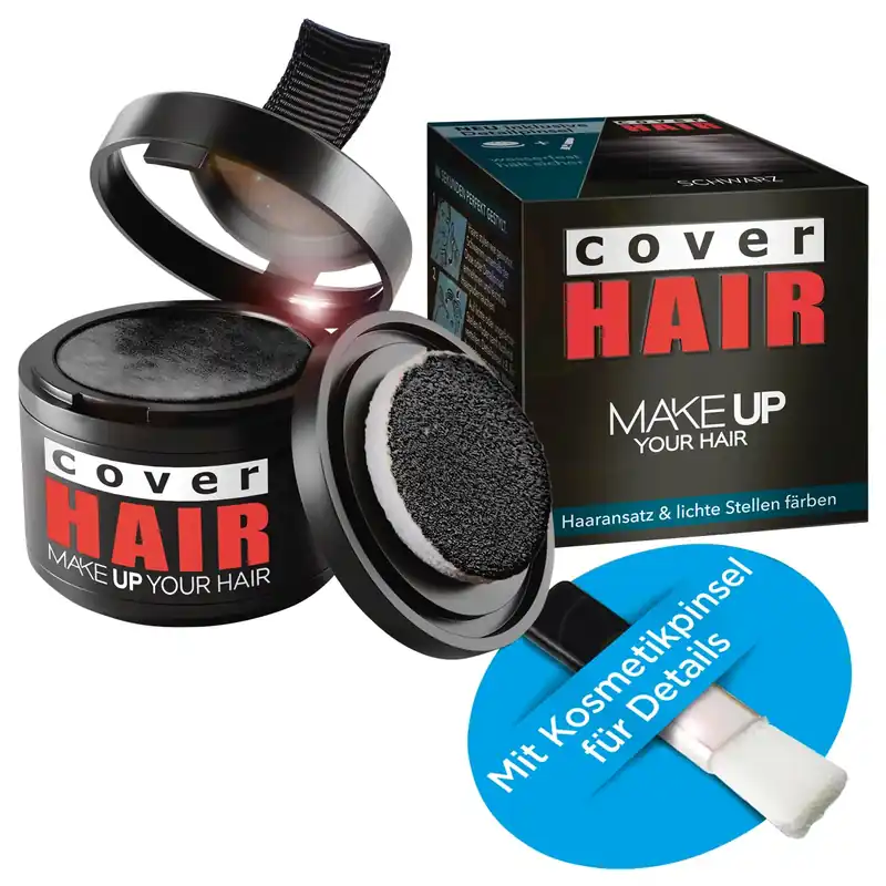 MakeUp Your Hair Ansatz-Färbung Black Neue Kollektion