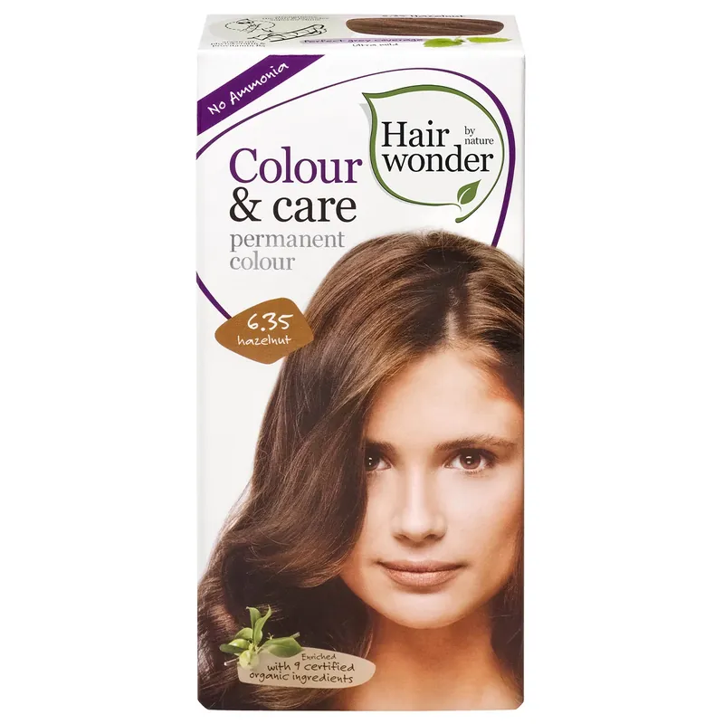 Colour & Care permanent colour 6.35 hazelnut Haarfarbe 100 ml Sichere Zahlung