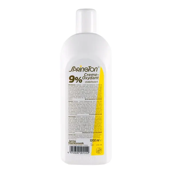 Zertifiziert Springton Creme-Oxydant Entwickler 3 % - 10 Vol. 1 Liter