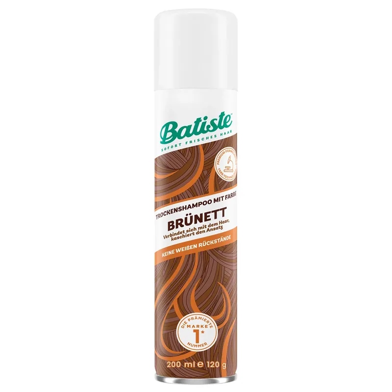 Neu Im Sortiment Trockenshampoo mit Farbe - Brünett Trockenshampoo 200 ml