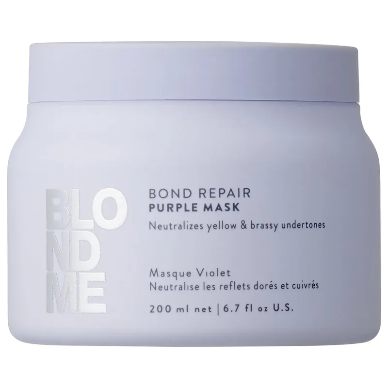 Heißes Angebot BLONDME Bond Repair Purple Mask Haarmaske 200 ml