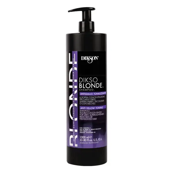 Kracherpreis DiksoBlonde Anti-Yellow Toning Shampoo Shampoo 1 Liter