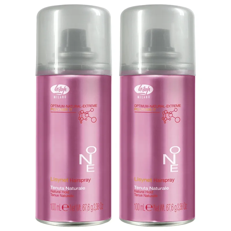 Lisynet Hairspray ONE Natural Duo Haarstyling-Set 200 ml Bestseller