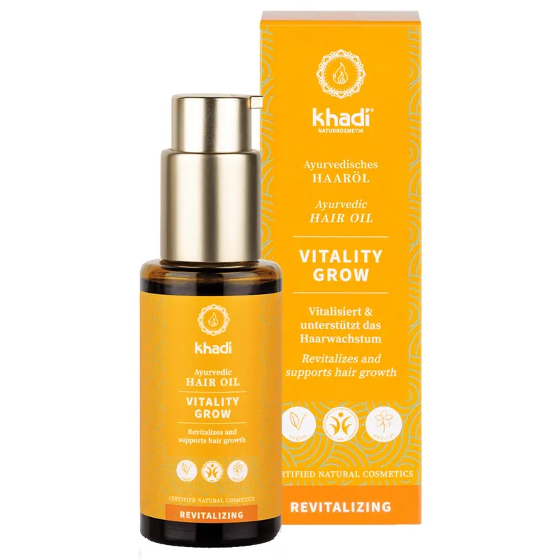 Angebot Revitalizing Ayurvedic Hair Oil Vitality Grow Haaröl 50 ml