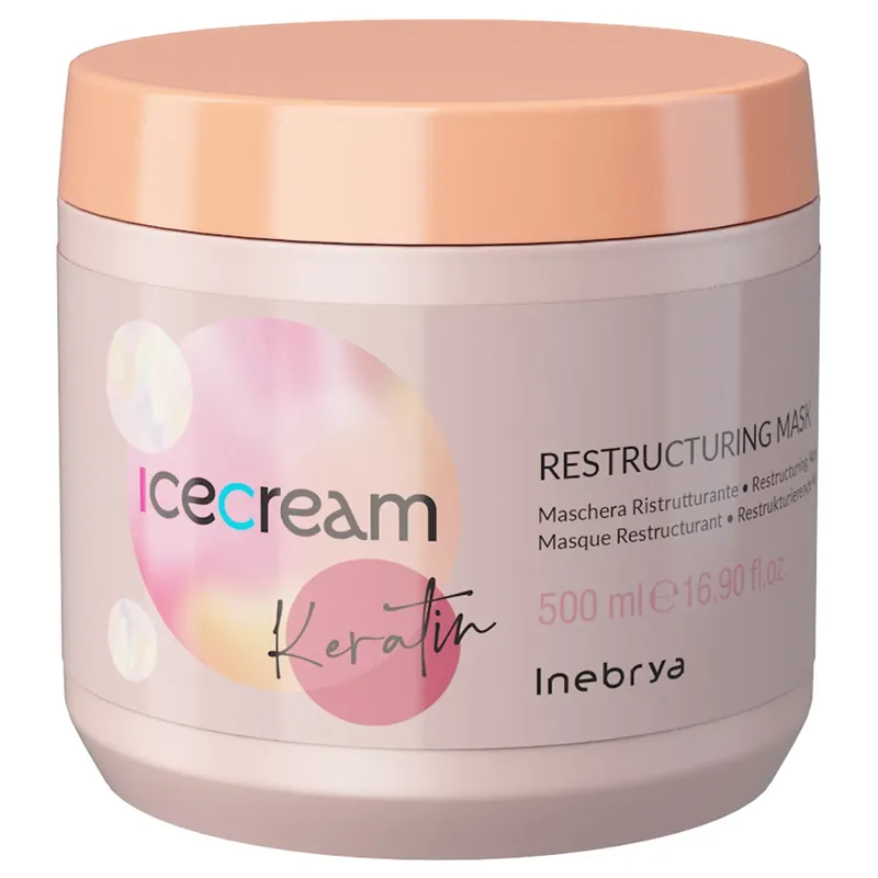 Ice Cream Keratin Restructuring Mask Haarmaske 500 ml Sonderaktion