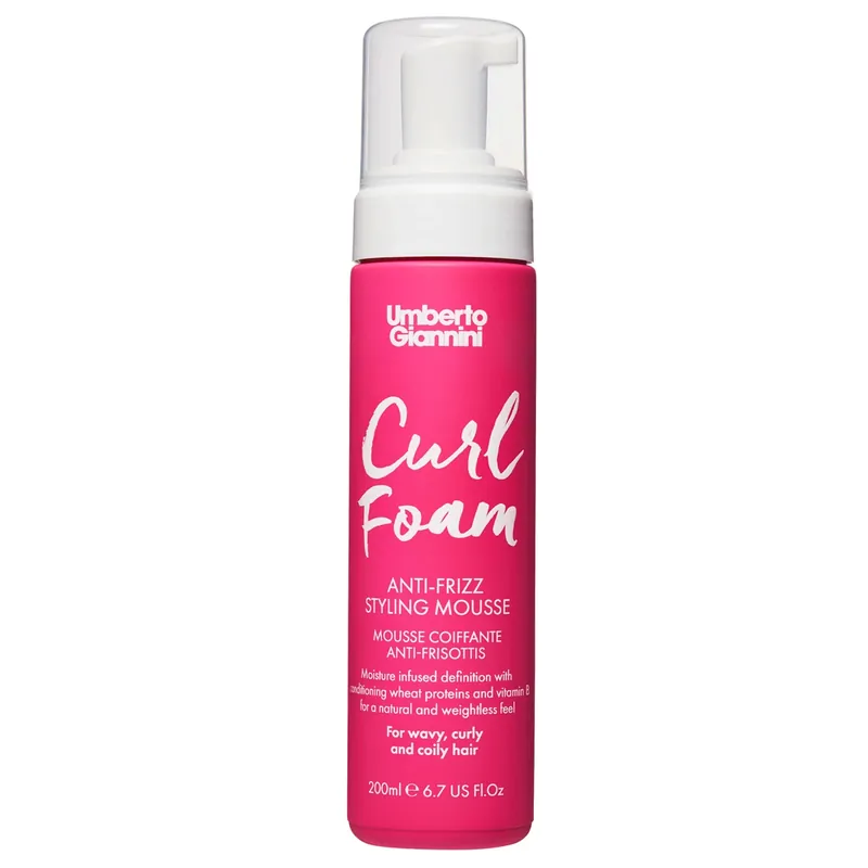 Versand Am Gleichen Tag Curl Foam Anti-Frizz Styling Mousse Leave-In Mousse 200 ml