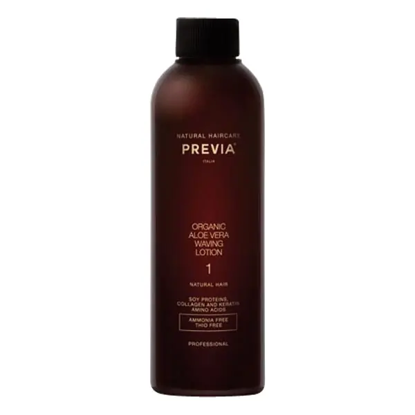 Professional Organic Aloe Vera Waving Lotion Well-Lotion 1 - für normales, natürliches Haar, 200 ml Neu