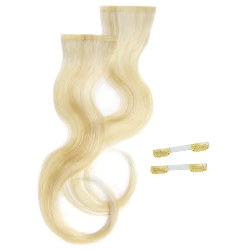 Tape Extensions + Clip-Strip 40 cm Extensions 10AA Super Light Double Ash Blonde Preisknaller