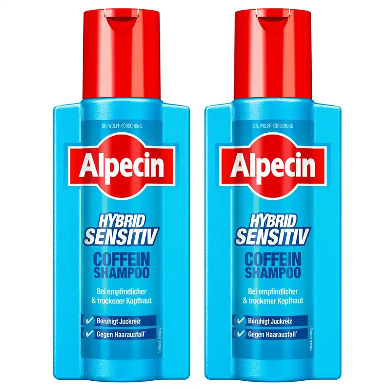 Hybrid Sensitiv Coffein Shampoo Duo Haarpflege-Set 500 ml Heißes Angebot
