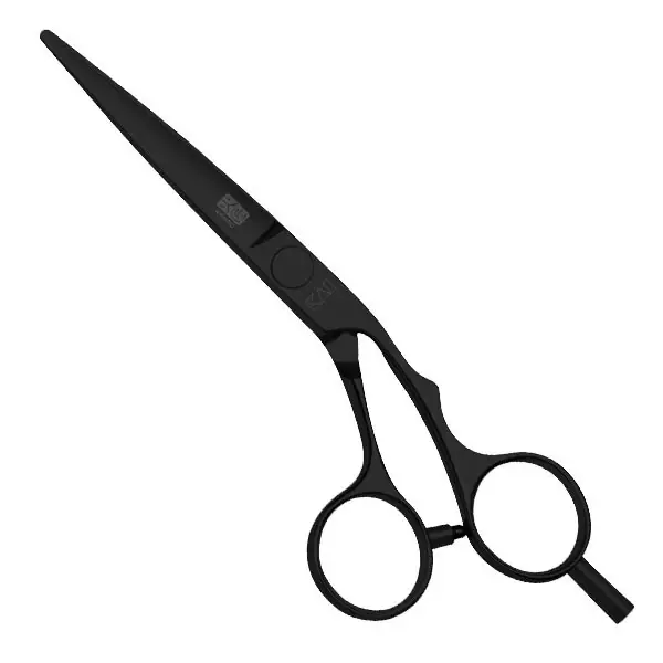 Bestseller Haarschere Silver Black Offset Haarschere KSI-55 os DLC 5½"
