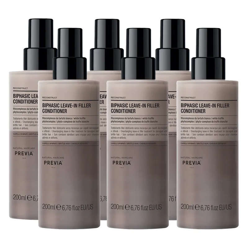 Ausverkauf Reconstruct Filler Biphasic Leave-In 6er Set Haarpflege-Set 1200 ml
