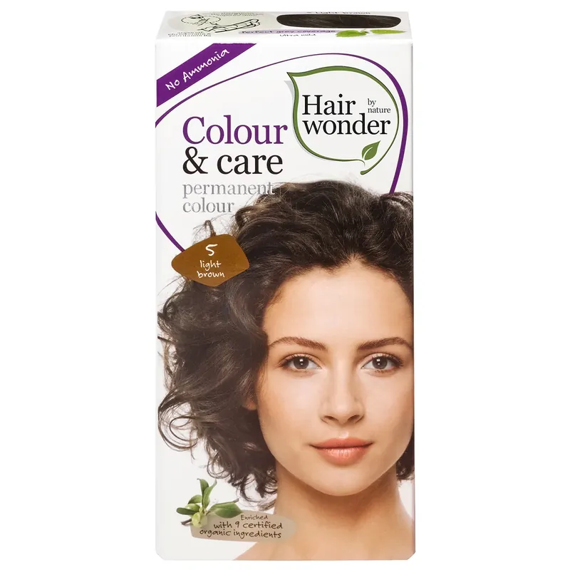 Sofort Bestellen Colour & Care permanent colour 5 light brown Haarfarbe 100 ml