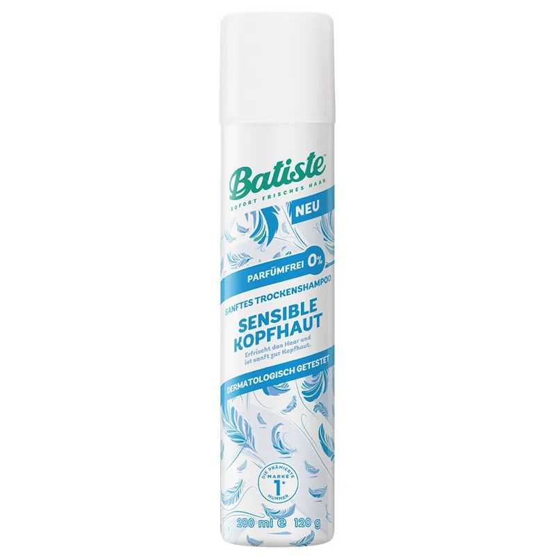 Sensible Kopfhaut - parfümfrei Trockenshampoo 200 ml Neue Kollektion