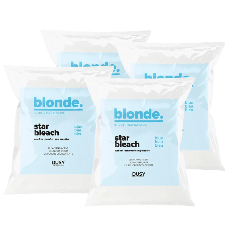 blonde. 4er Set Star Bleach Blondierpulver 2 kg Finale Aktion