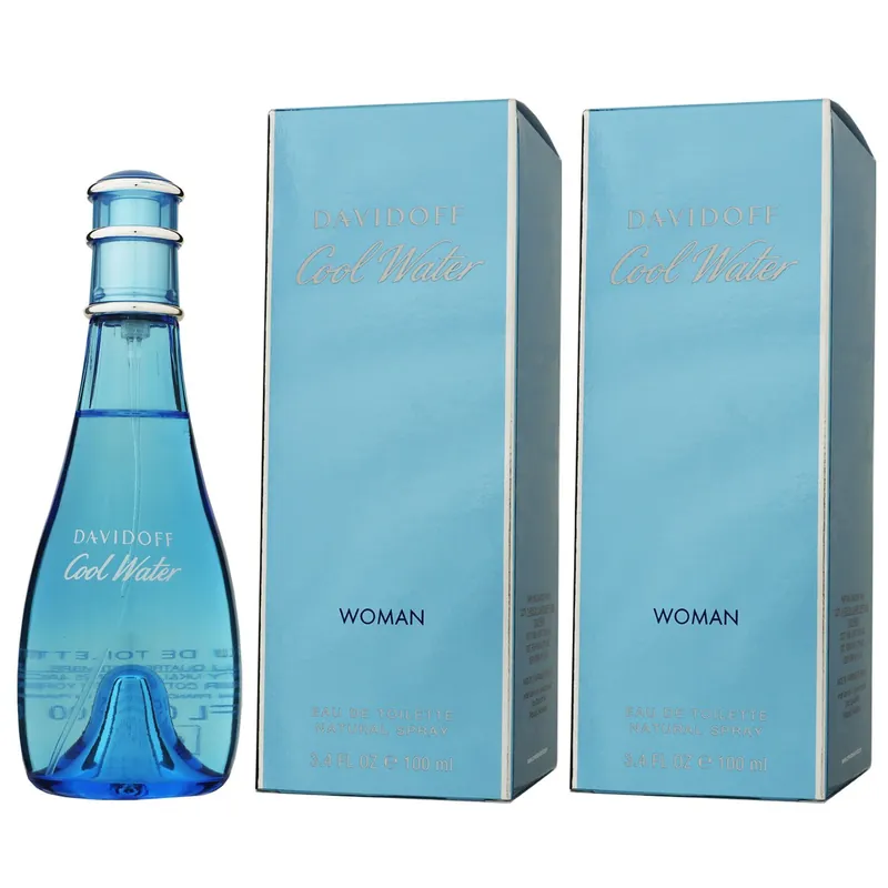 Sale Davidoff Cool Water Woman - Women 2 x 100 ml Eau de Toilette EDT Set