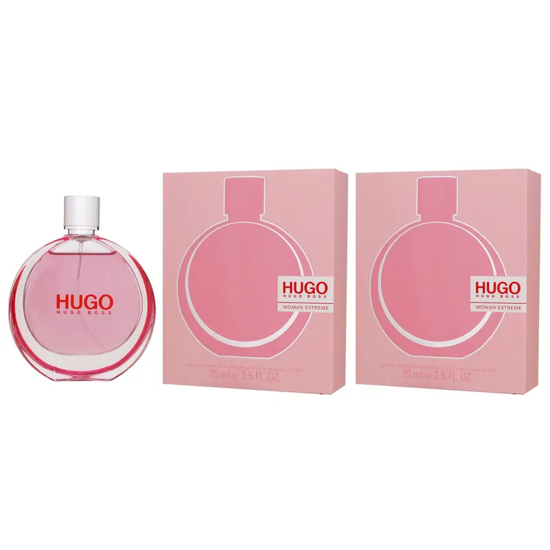 Hugo Boss Hugo Woman Extreme 2 x 75 ml Eau de Parfum EDP Damenparfum Set Letzte Chance
