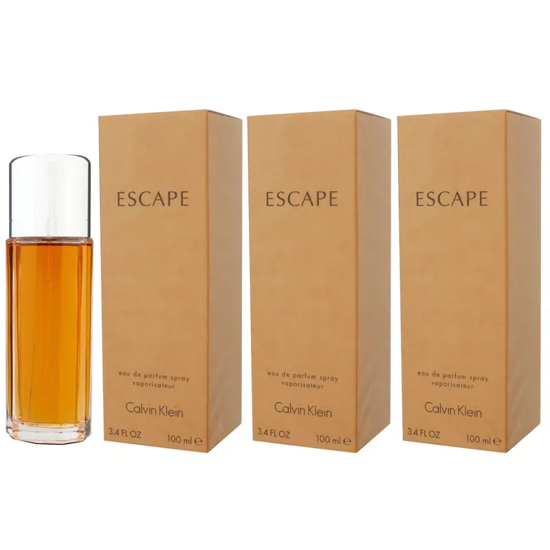 Calvin Klein Escape Women 3 x 100 ml Eau de Parfum EDP Set Sofort Bestellen