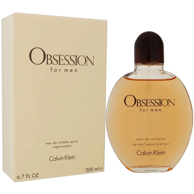 Calvin Klein Obsession for Men - Man 200 ml Eau de Toilette EDT Herrenduft Super-Preis