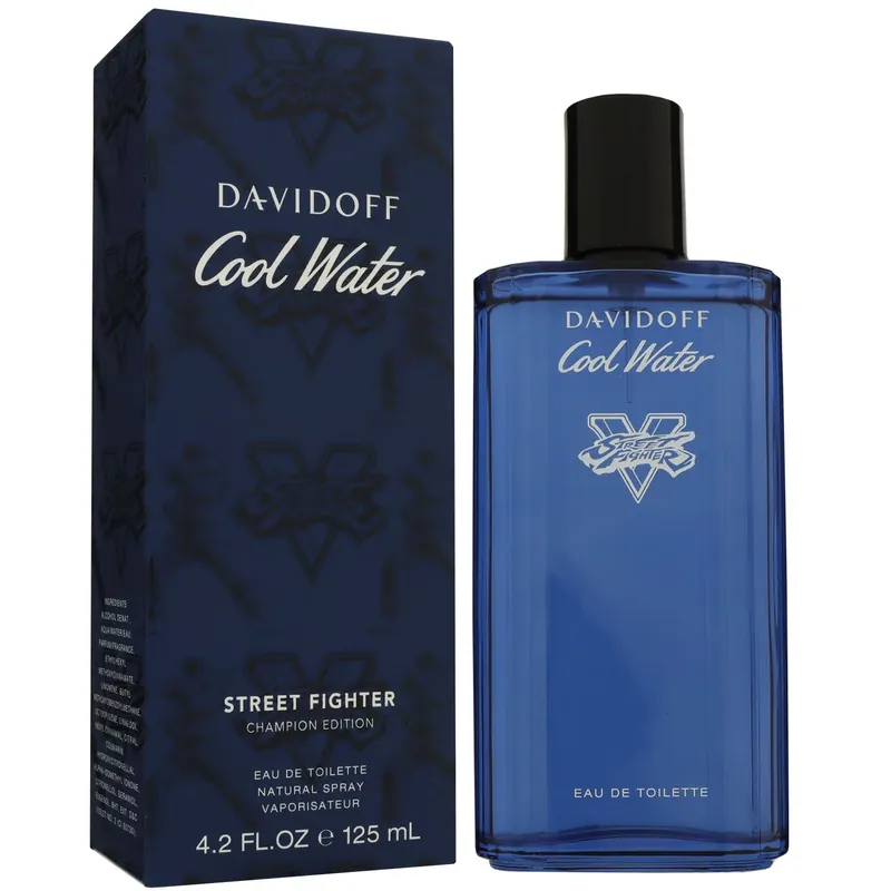 Davidoff Cool Water Street Fighter Champion Edition 125 ml Eau de Toilette EDT Sofort Bestellen